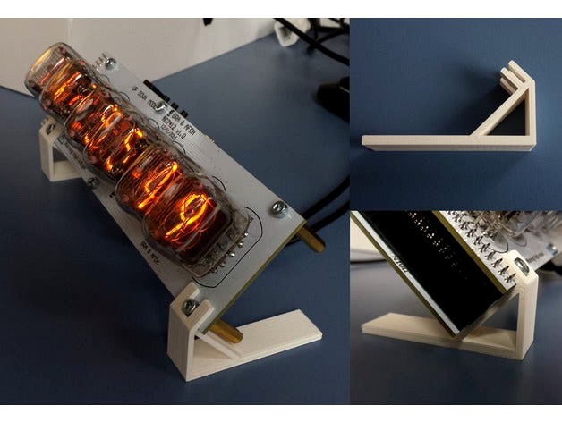 Stands for "GRA & AFCH" NCT412 Nixie Clock  by TimeWaster