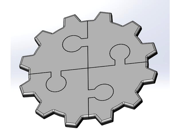 Simple Gear Puzzle by Vocademy by VOCADEMY