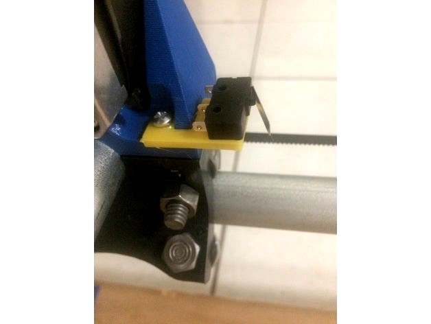 Endstop clamp on RollerMount for MPCNC 525 by Gerardoj