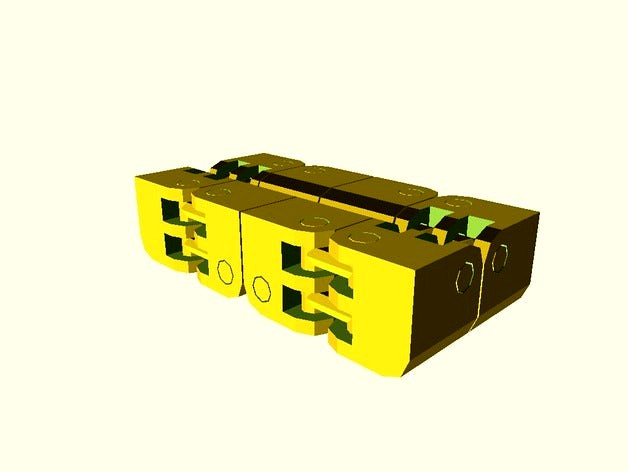 Customizable Fidget Cube by TheFisherOne