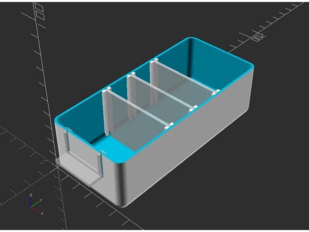 Customizable storage/components drawer by DonJuanito