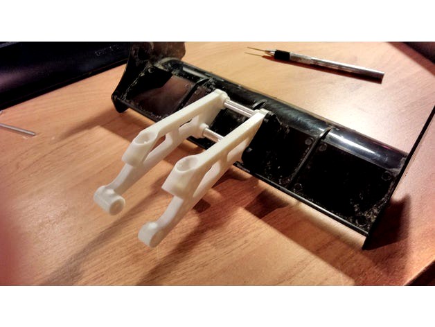 Hobbyking Berserker 1:8 RC car - Rear wing mount by JuJuTeRuS