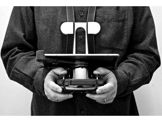 DJI Mavic Controller and iPad Holder by stevemedwin