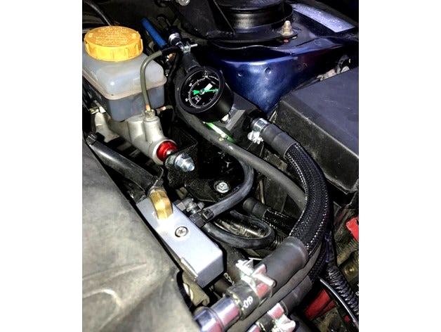 Subaru Legacy Radium Fuel Pressure Regulator Bracket by wehooper4