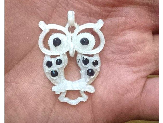 Owl necklace by minoodar