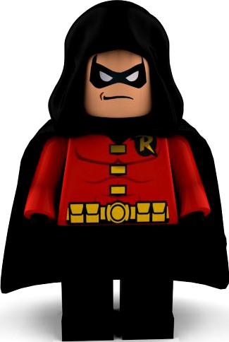 Robin Lego 3D Model