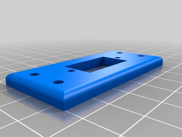 Standard to Micro Servo adapter by thompsbp