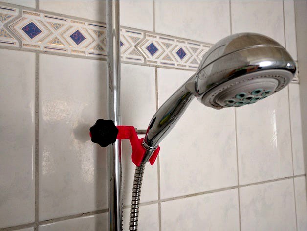 Shower head holder by friedPotat0
