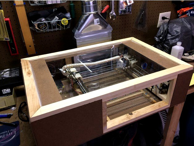 Recycled Prusa CoreXY Laser Cutter by Dr3vil
