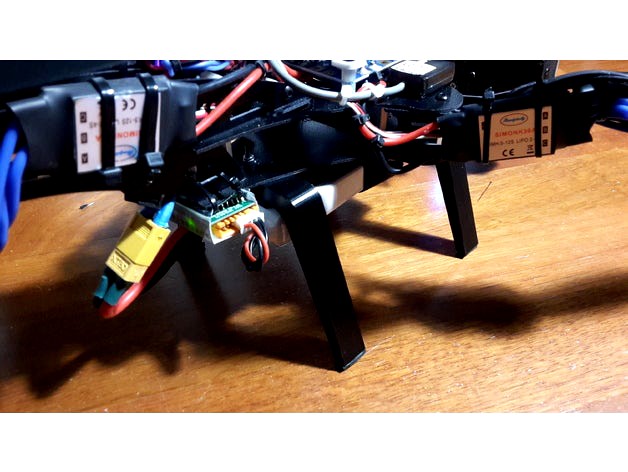 HJ-Y3 Tricopter landing gears by fdivitto
