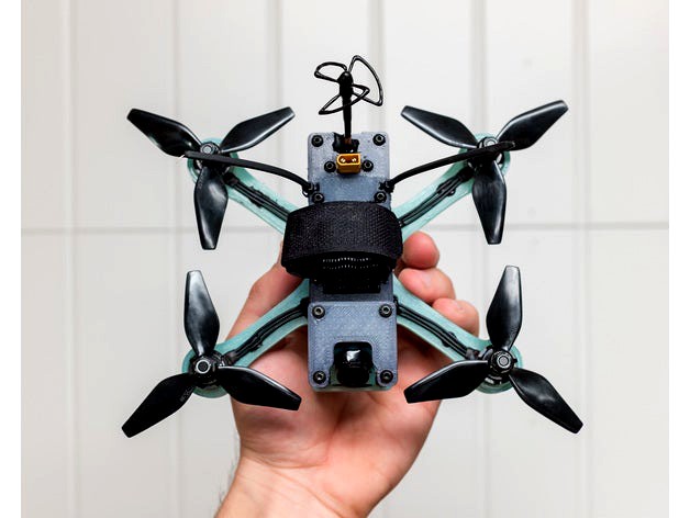 LoPro 164 Mini Quad for up to 3.75" props by andimon