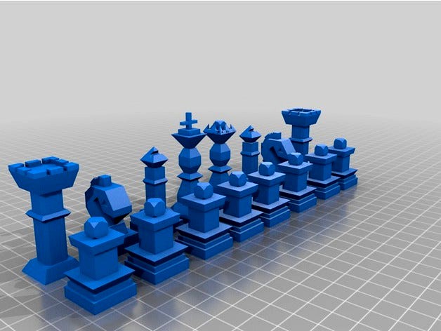 Custom Chess Pieces by That_sweet_1_fps