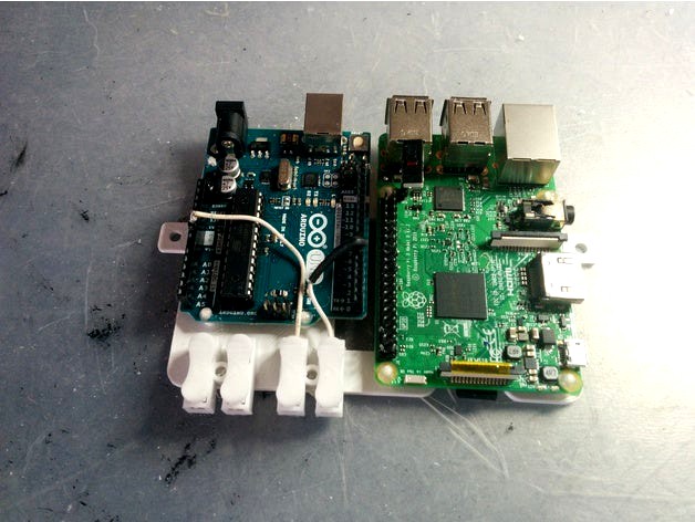 Support Raspberry et Arduino by Wyman