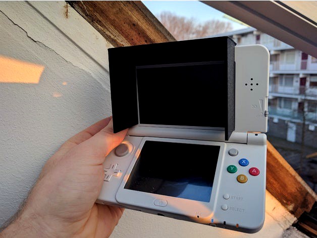 New 3DS sun cover and camera blocker by Zanuah