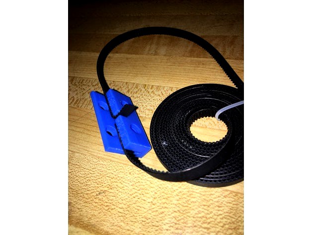 Anet A8 Y Axis Belt Holder Fiberglass Belts, Clamping by Gear_Down_For_What