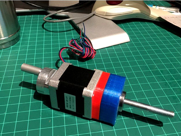 144:1 Cycloidal GearBox for_NEMA17_stepper_motor by ctsuu