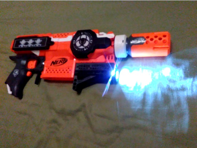 Nerf Stryfe Foregrip with Tac-light by Toys