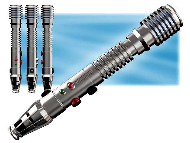 Plo Koon's Lightsaber by CaseStudyno8