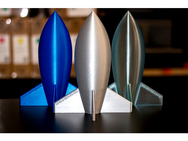 Simple Spannerhands Rocket (Vase Mode) by 3DMasterRace