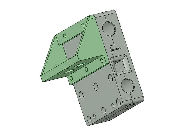 E3D Chimera / Cyclops mount for Prusa i3 X-Axis carriage upgrade by RGN01