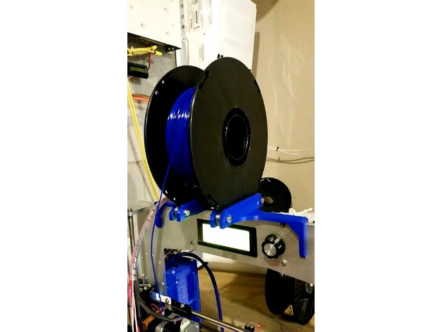 spool holder for Geeetech prusa i3 aluminum by IAMhippo12