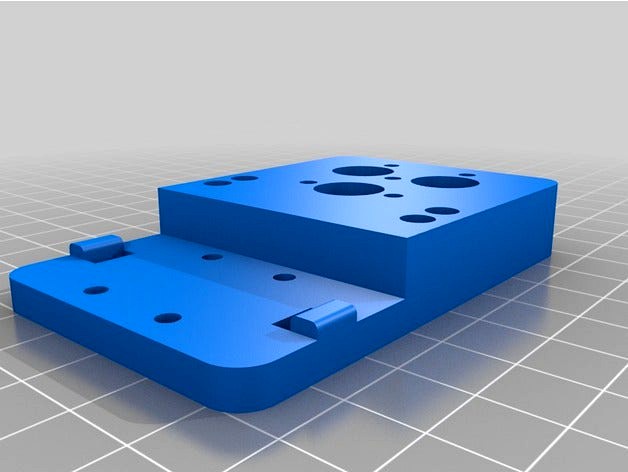 Tevo Tarantula X-Carriage Print Head Mount for MGN12 Rail by evil_k