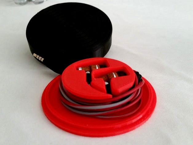 Fully Enclosed Earbud Case by juglaz