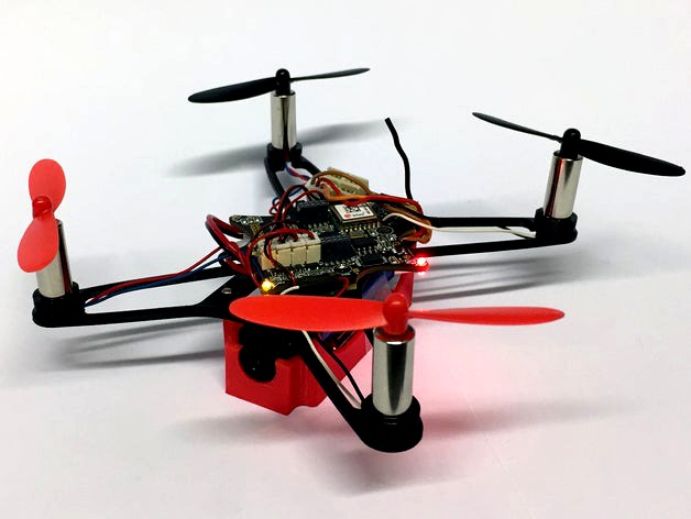 YamQ (Yet Another Micro Quad): Brushed Micro Quad for Autoquad M4 by b4lrog