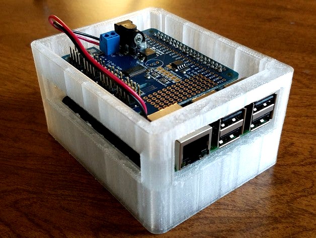 Raspberry Pi Project Case by CaseyJohnson