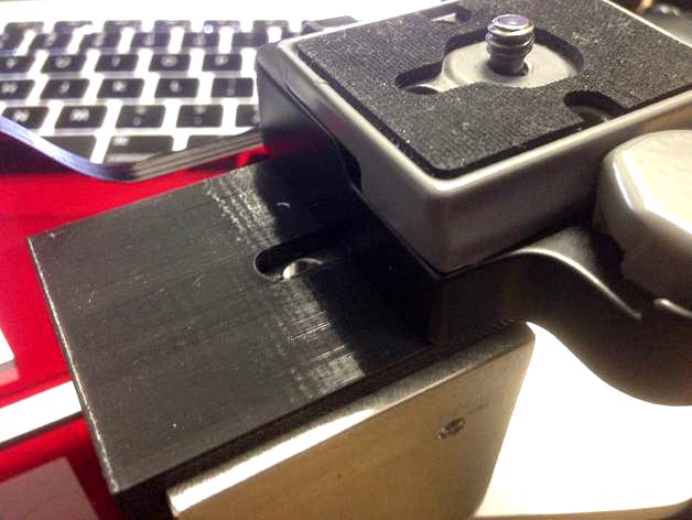 DepthKit Kinect Camera Offset Plate by onebitpixel