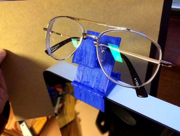 Glasses Perch On Monitor by dmpalmer
