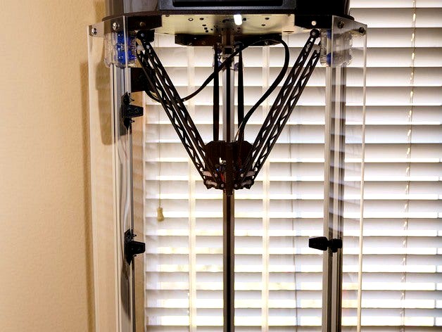 Rostock Max V3 slim enclosure by Noircogi