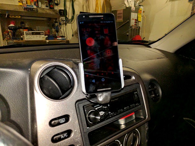 Nexus 5x charging car cradle by VeeDubb65