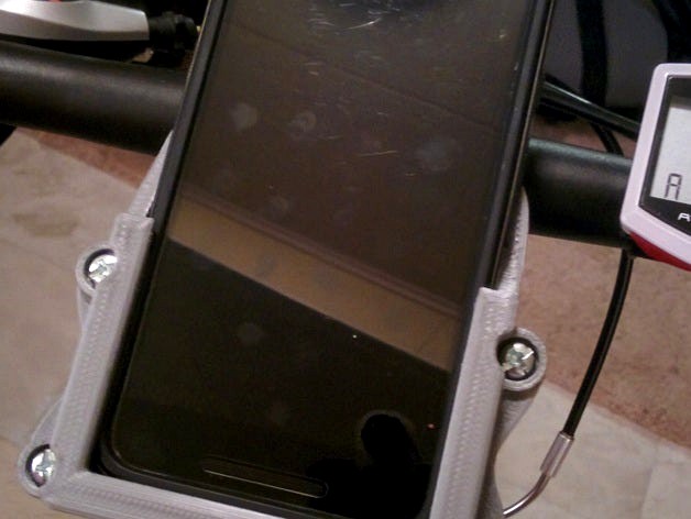 Nexus 5X bike mount by juicyskyberries