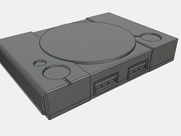 Playstaion Pi Mini (Raspberry Pi 2 + 3 Case) by The_Craft_Dude