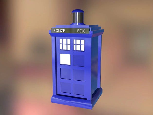 TARDIS from Dr.Who by AlexandreBlondin