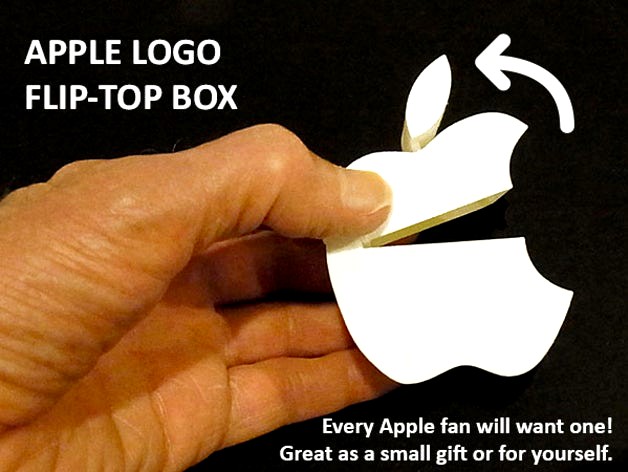 Apple Logo Flip-top Box by muzz64