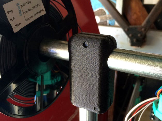 3D Filament Spool Mount - MPCNC by rocketspaceboy