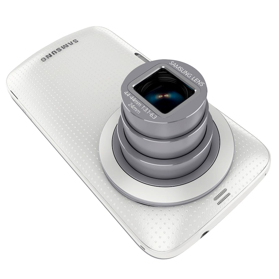 Samsung Galaxy K Zoom Smartphone Camera White
