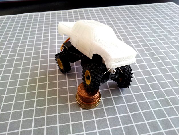 OpenRC - 2WD micro crawler by JonasF
