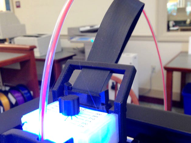 Zortrax Ribbon Cable Support for Z-Temp by JuliaTruchsess