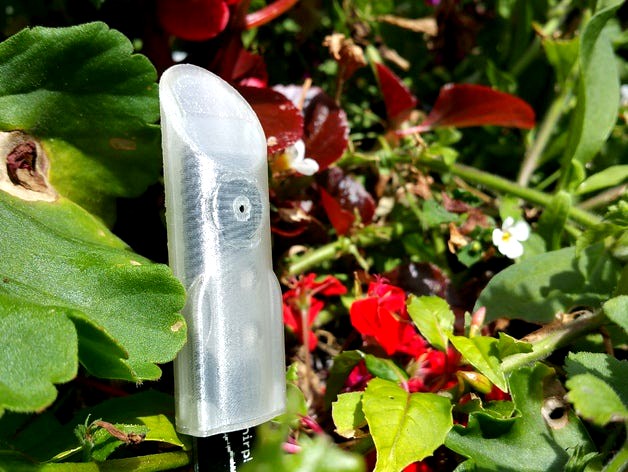 Weather / Watering Cover for Chirp! Plant Alarms & Sensors by limeyrock