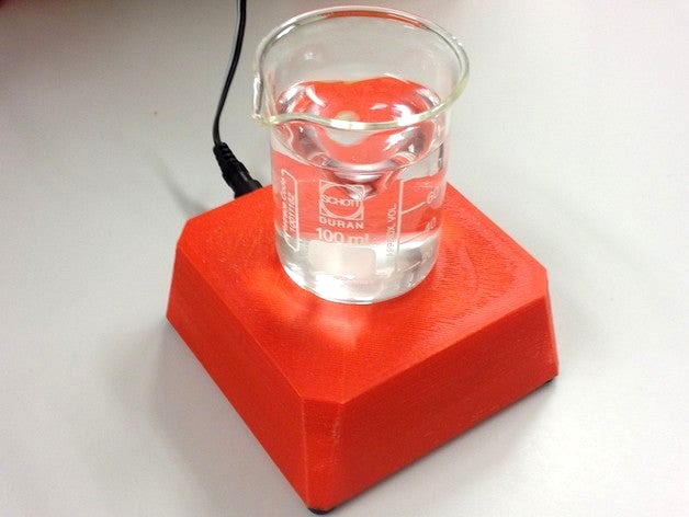 Magnetic stirrer from a 80 mm fan by WaveSupportApparatus