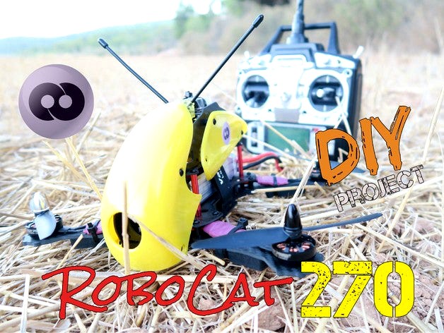 RoboCat 270mm DIY Quadcopter Drone - Amazing! by _sOnGoKu_