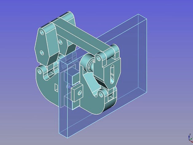 y-axis belt tensioner (Prusa i3 Hesine) by printingSome