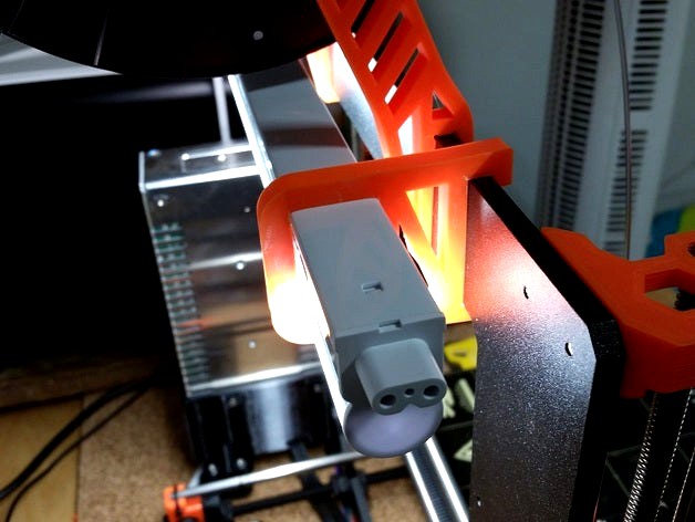 Rear Ramp LED holder for Prusa i3 MK2 by TheChrisP
