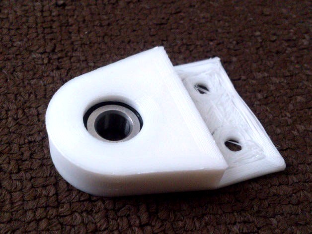 Adaptor of seal ball bearing for Z-axis support use with creality CR-8 version 2 by Nengnoinoi