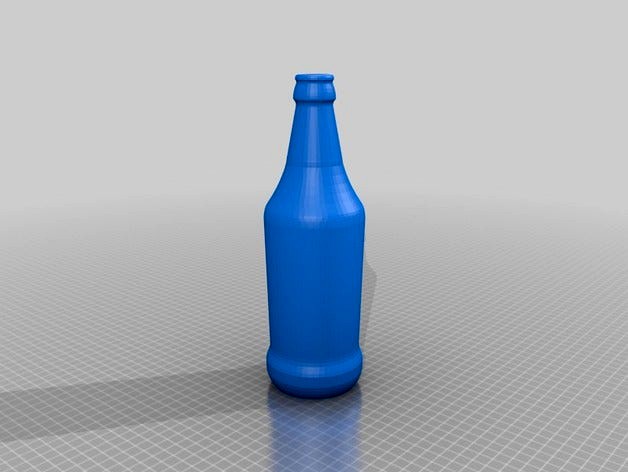 Beer bottle by Vandalisimo