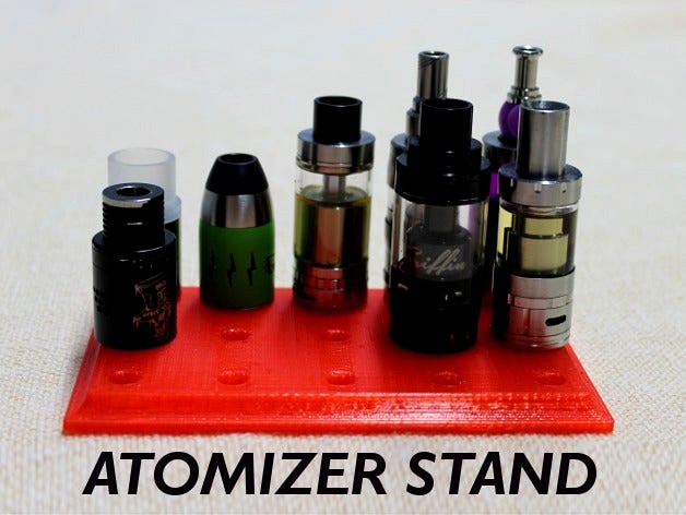 Customizable Atomizer Stand by stylesuxx