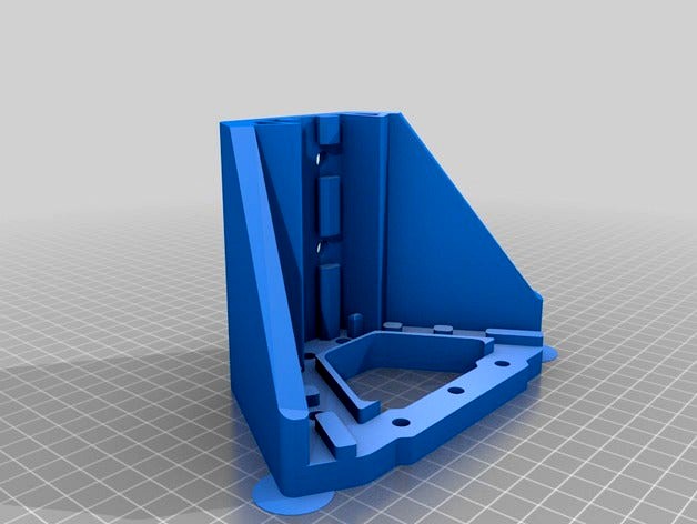 RoStrong(er) Delta Printer Corner Bracket  by cgcrute